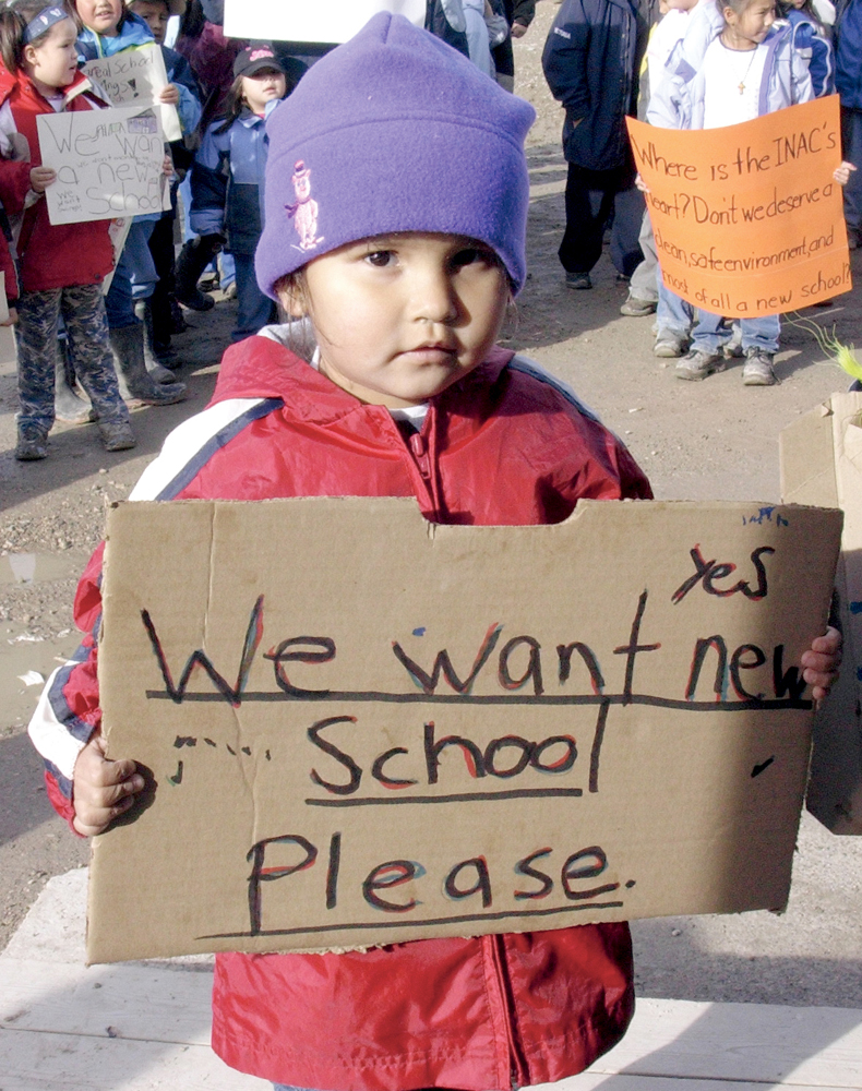 “We’ve never seen a REAL SCHOOL. If the Government has its way